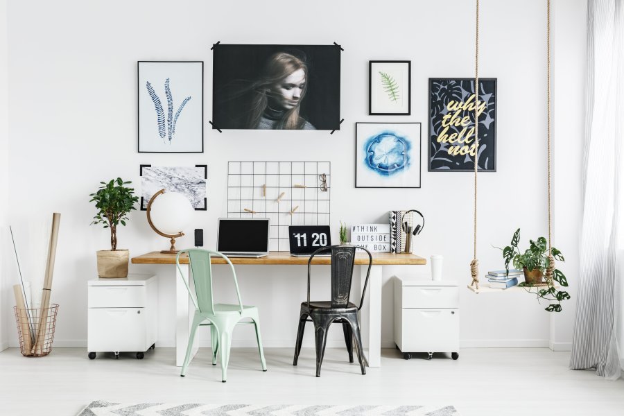 5 simple ways to earn from desk setup Pinterest boards
